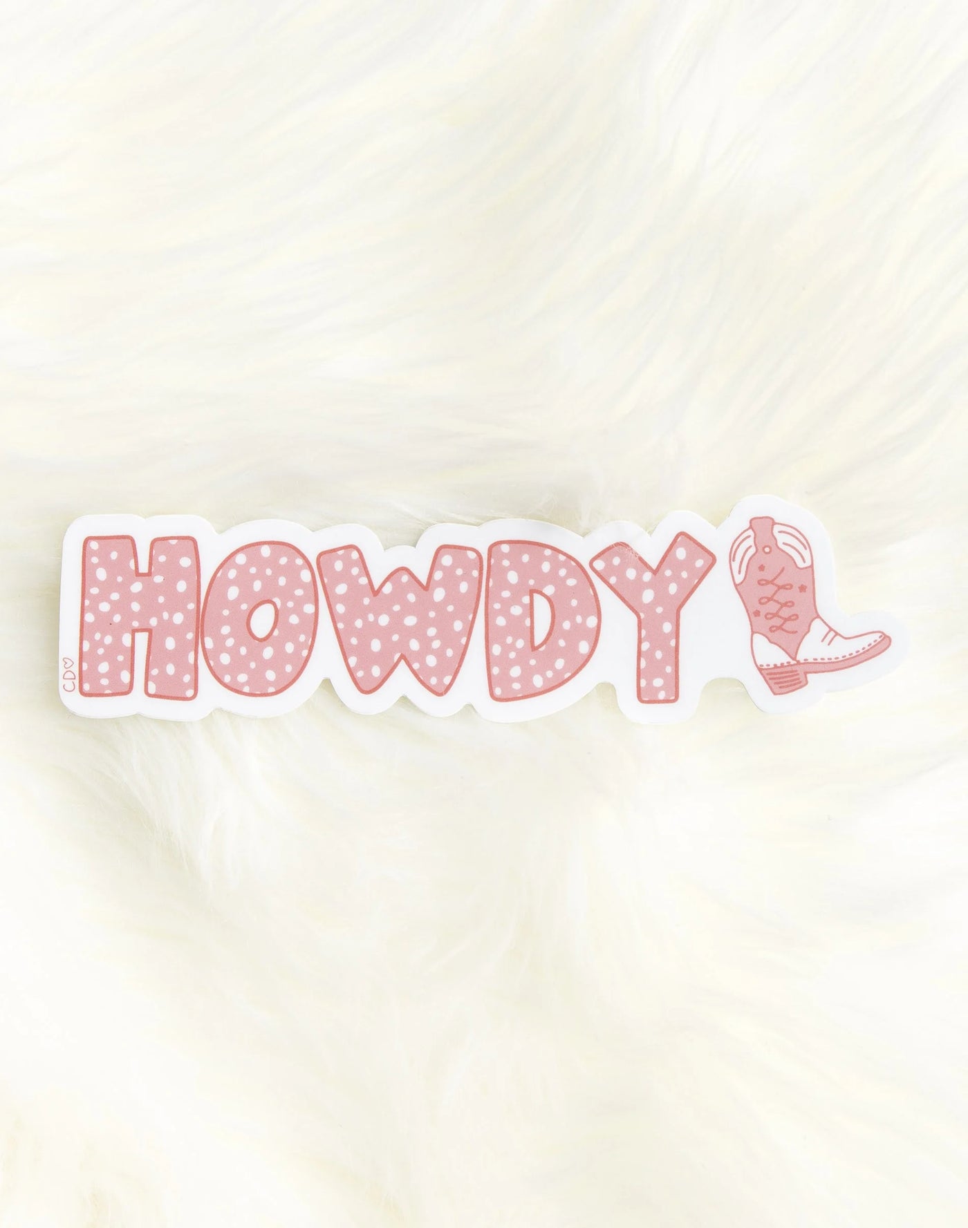 Howdy Decal Sticker