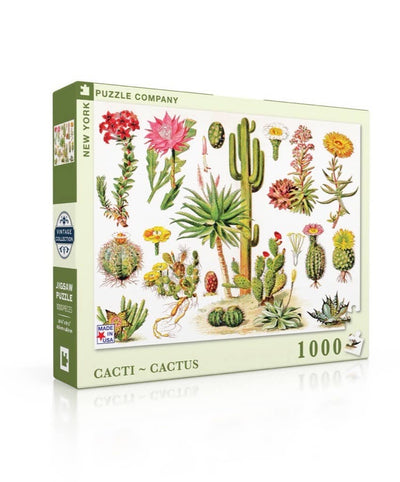 Cacti ~ Cactus - 1000 Piece Jigsaw Puzzle