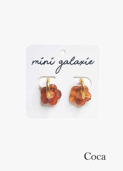 Scarlett Rouge Mini Flower Earrings