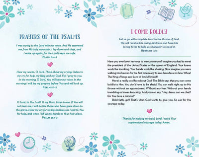 The Prayer Map Bible for Girls NLV [Sky Blue Shimmer]