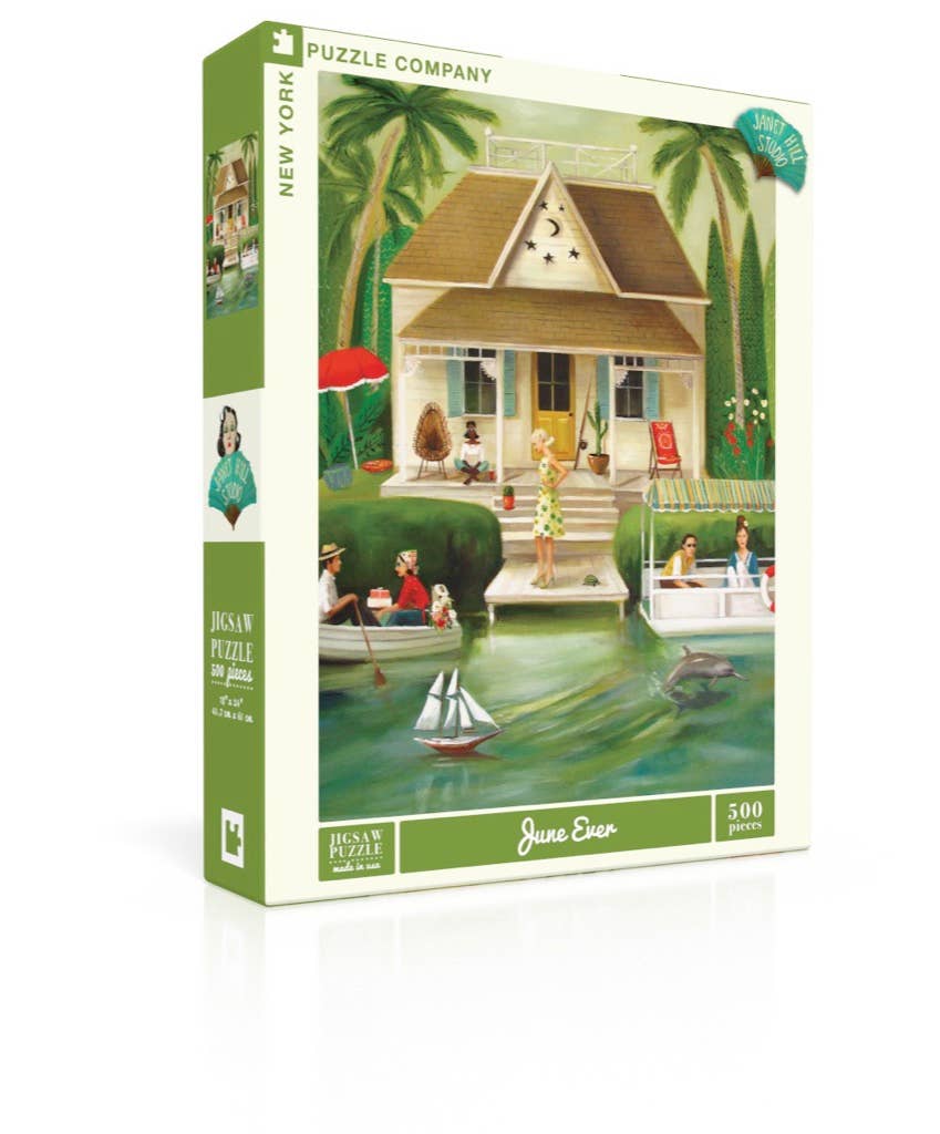 Splendid Summer Home - 500 Piece Jigsaw Puzzle