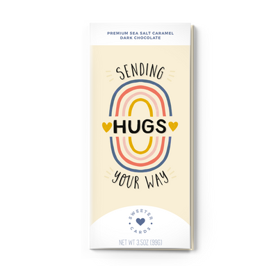 Sending Hugs Card + Chocolate Bar