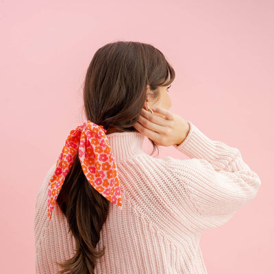 Hair Scarf - Lovebug Flower