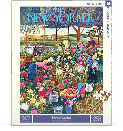 Flower Garden - 1000 Piece Jigsaw Puzzle