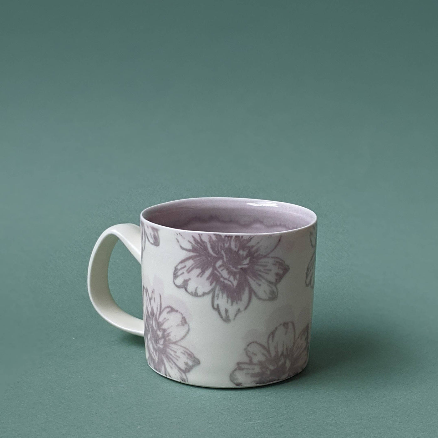 Rush Hour Flower Mug: City in Bloom Ceramics