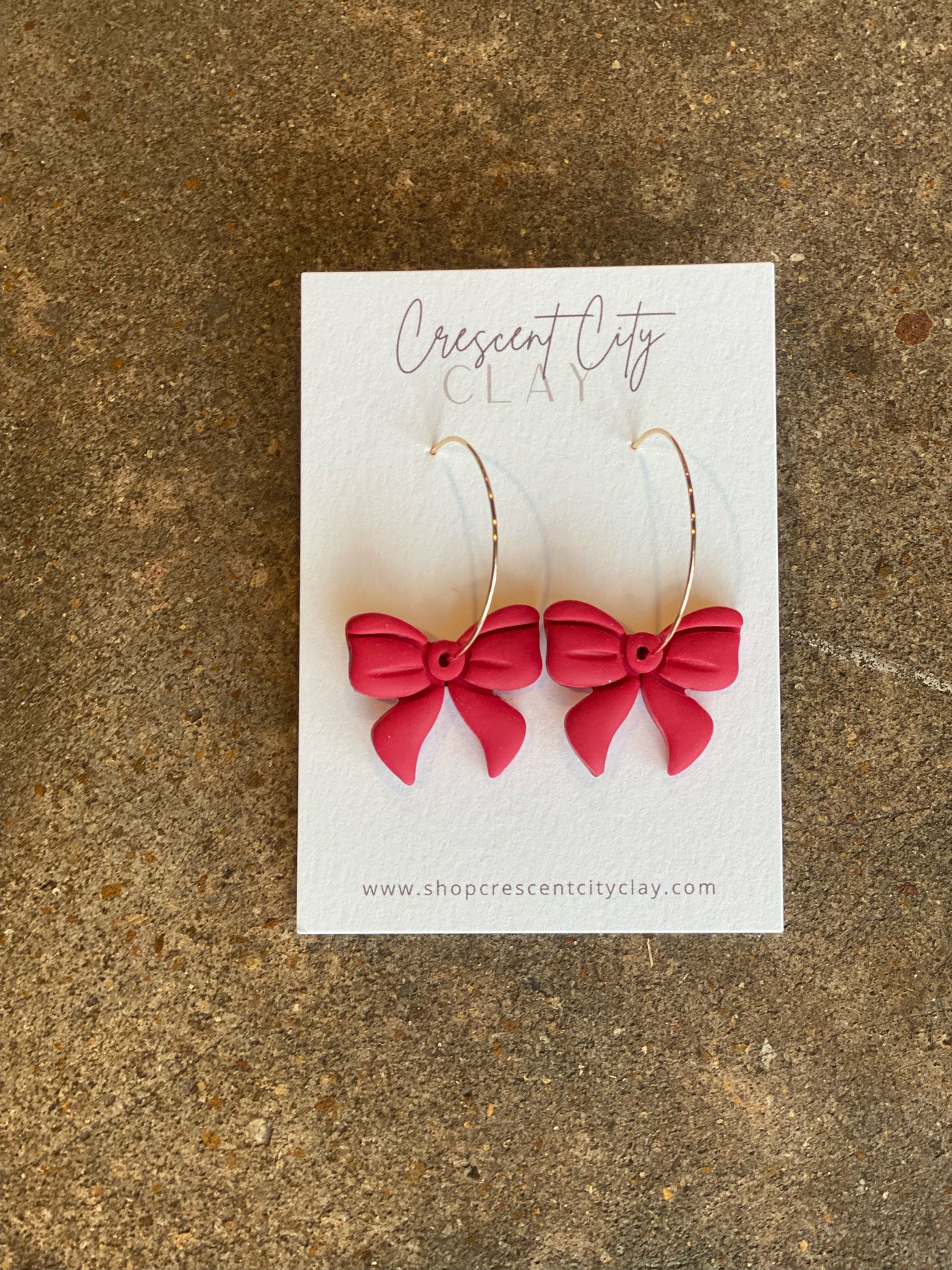 Dangle Bow Earrings