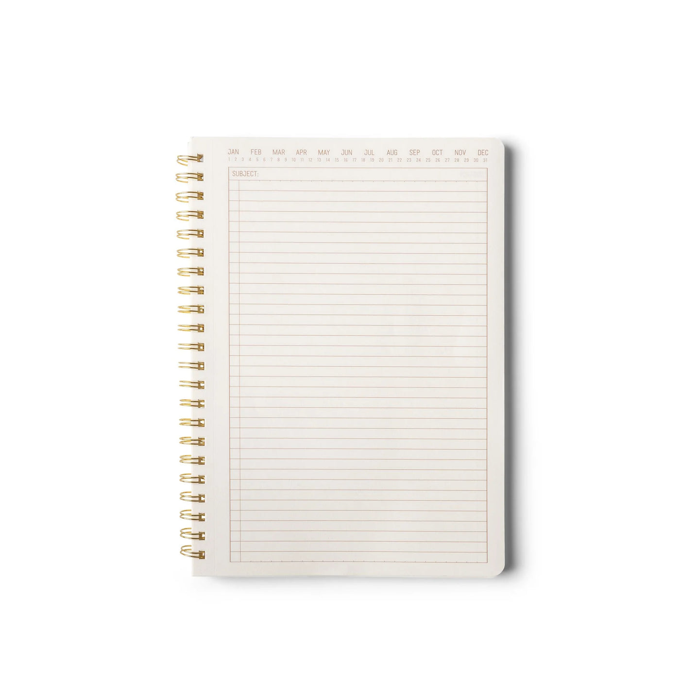 Textured Paper Twin Wire Notebook - Medium Juniper