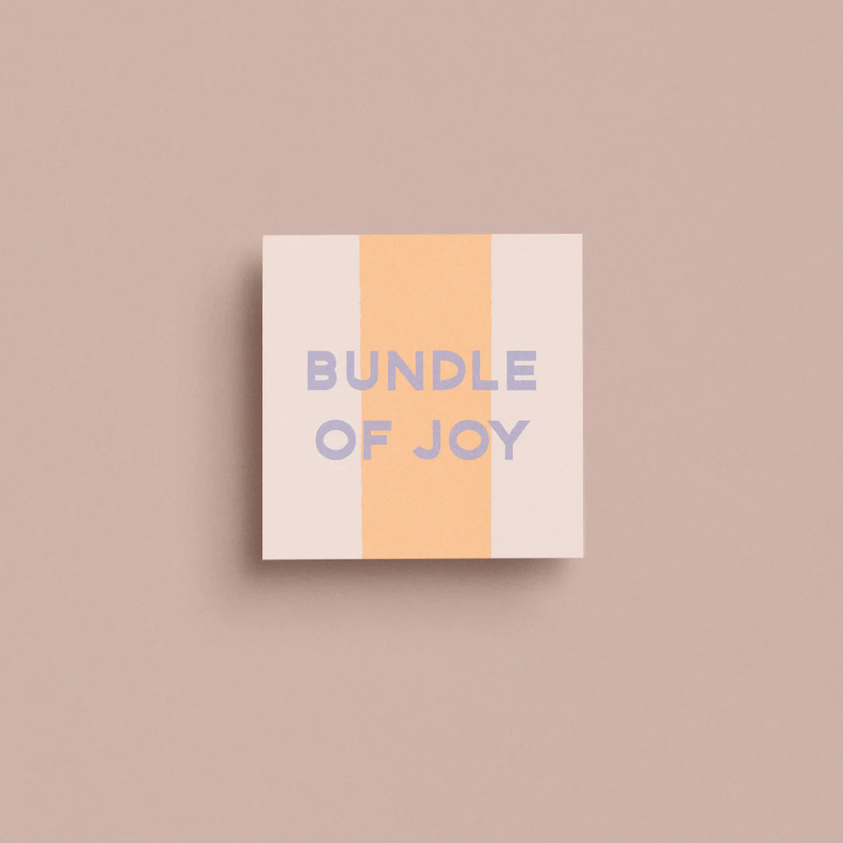 Bundle of Joy Pink Mini Card