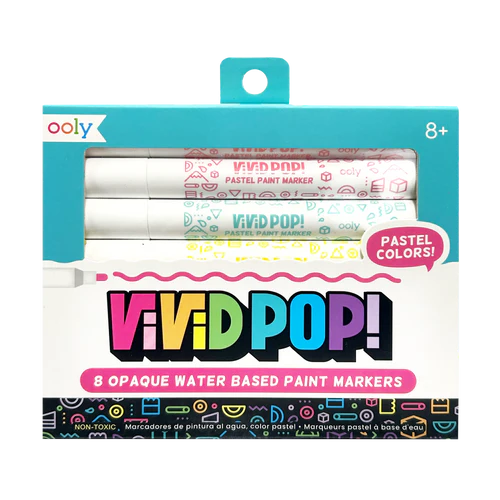 Vivid Pop! Water-Based Paint Markers