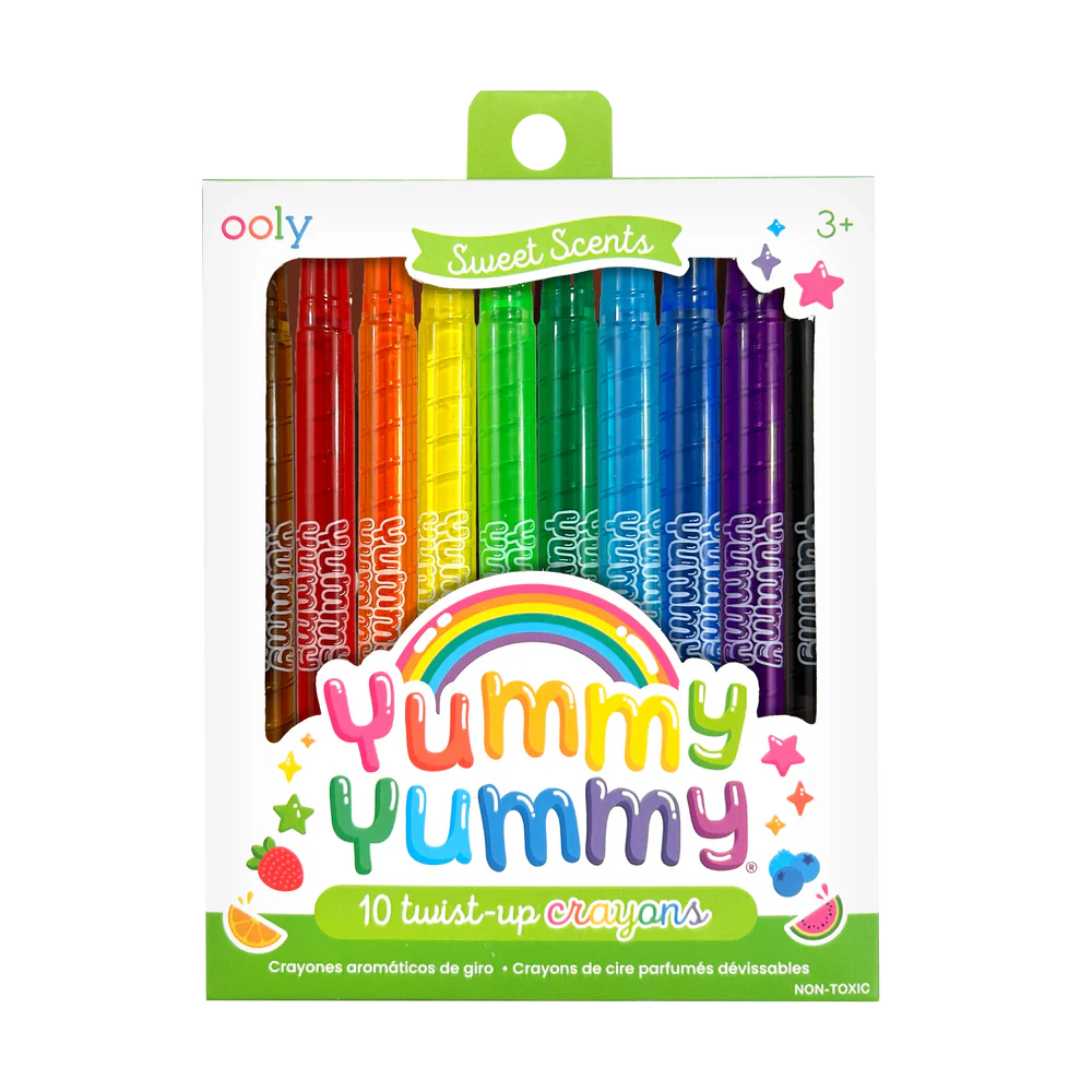 Yummy Yummy Scented Twist Up Crayons