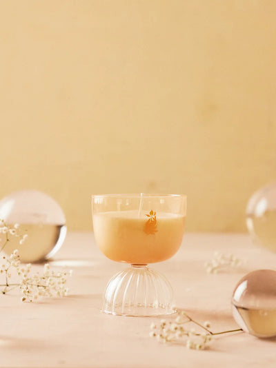 SPARKLING COUPE CANDLE