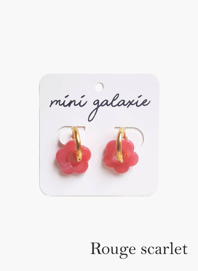 Ice Gold Mini Flower Earrings