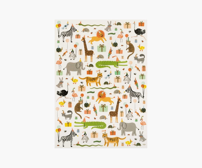 Party Animal Wrapping Paper