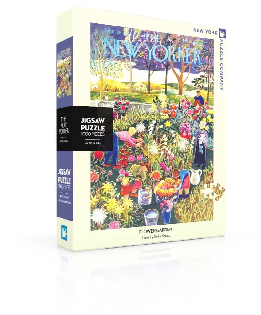 Flower Garden - 1000 Piece Jigsaw Puzzle