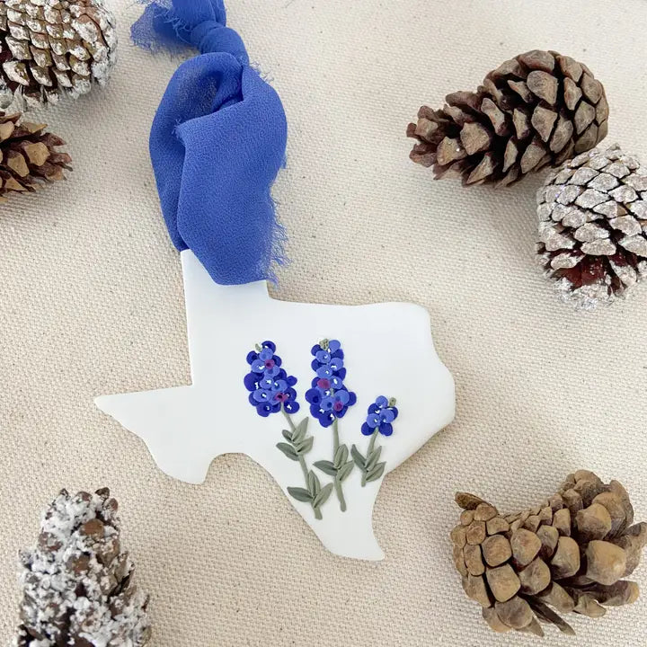 TX Bluebonnet Ornament