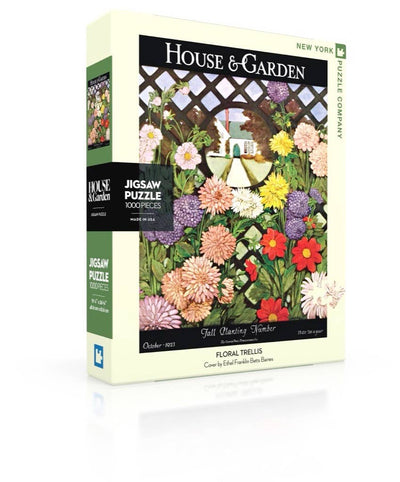 Floral Trellis - 1000 Piece Jigsaw Puzzle