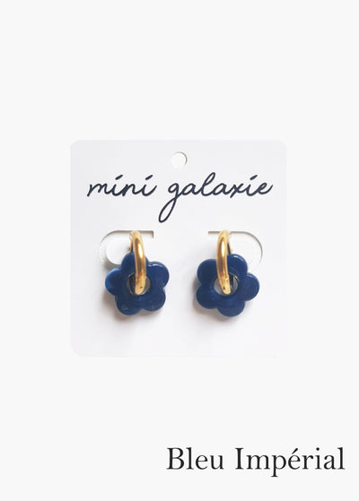 Ice Gold Mini Flower Earrings