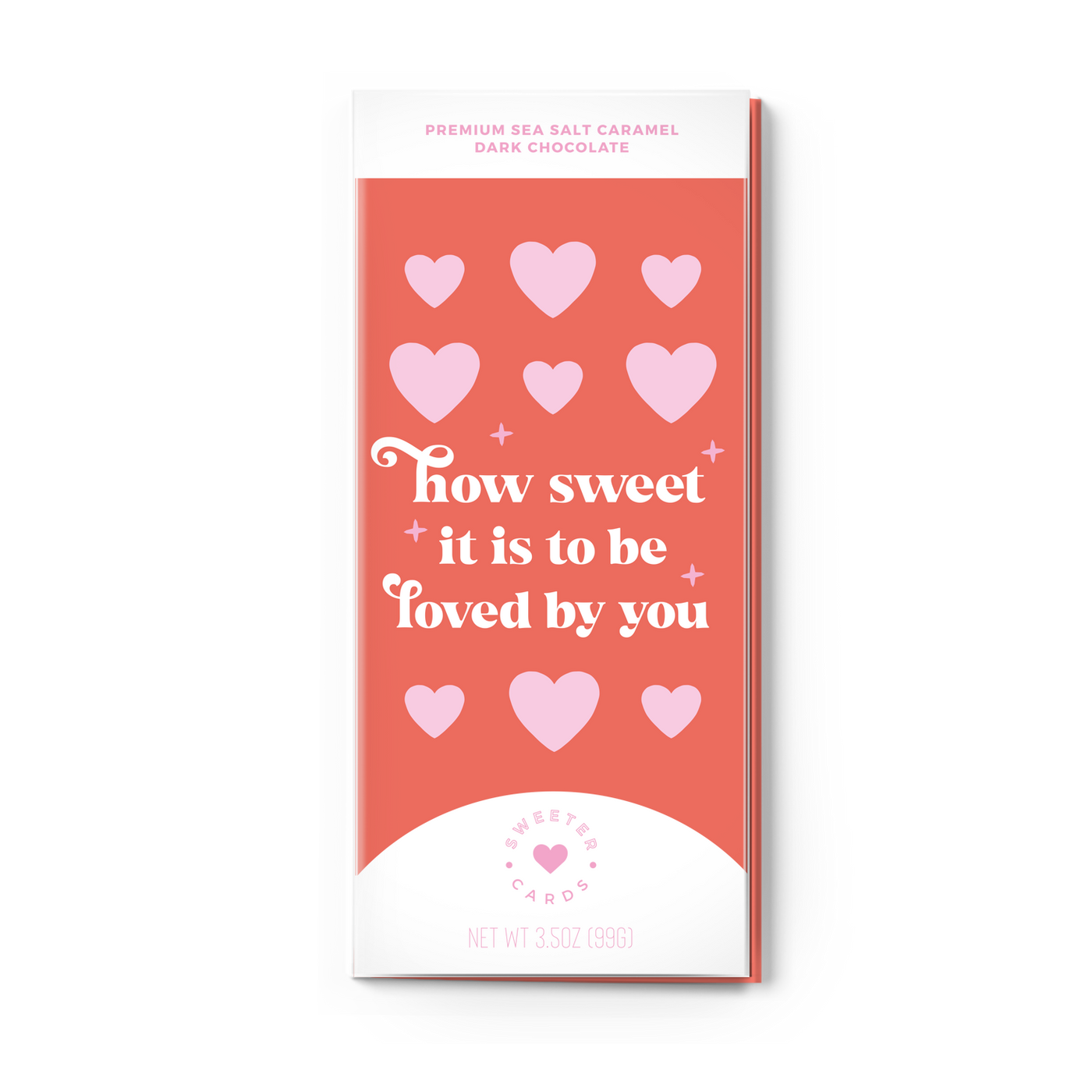 How Sweet It Is to Be Loved By You Card + Chocolate Bar