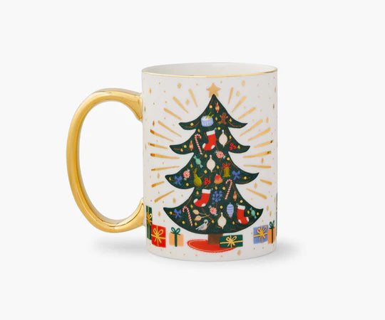 Rifle Paper Christmas Mugs