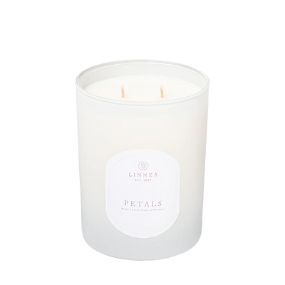 Petals Large Candle - Double Wick