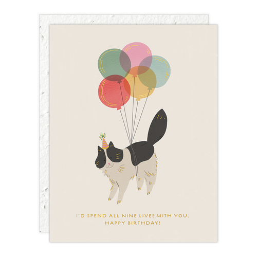 Birthday Kitty Card