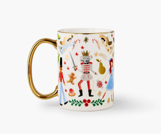 Rifle Paper Christmas Mugs