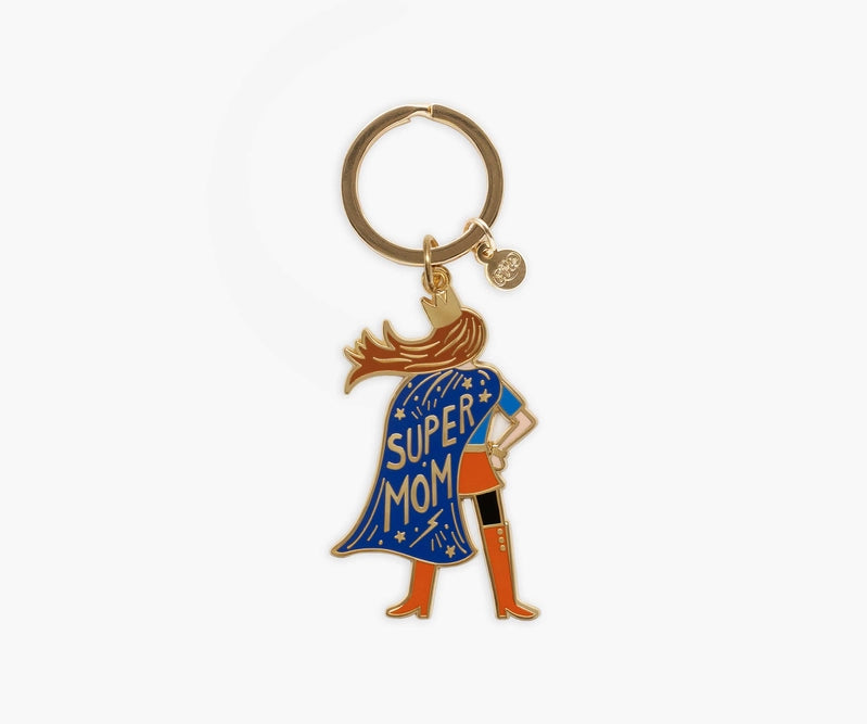 Super Mom Keychain