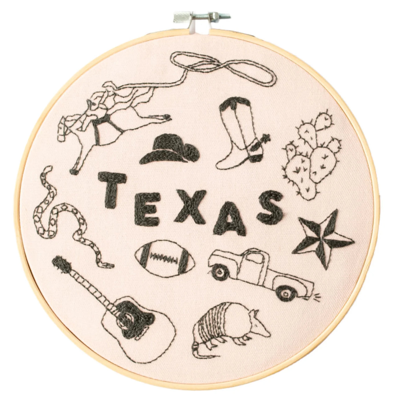 Texas Embroidery Kit