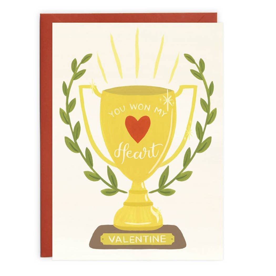 Won My Heart - Valentines Day Card