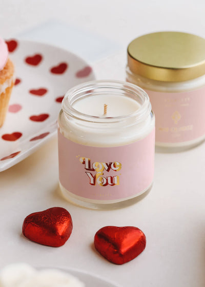 Love You Candle