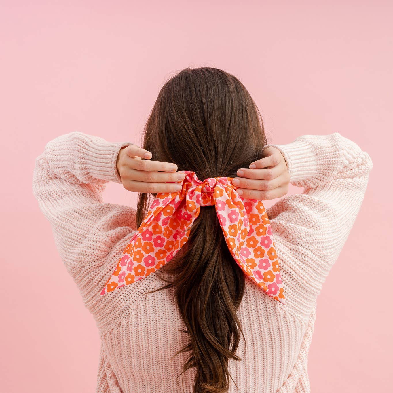 Hair Scarf - Lovebug Flower