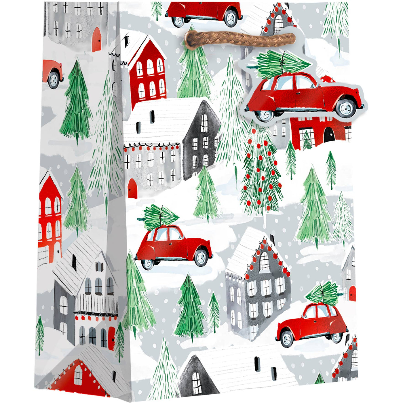 Christmas Town Tote - Small